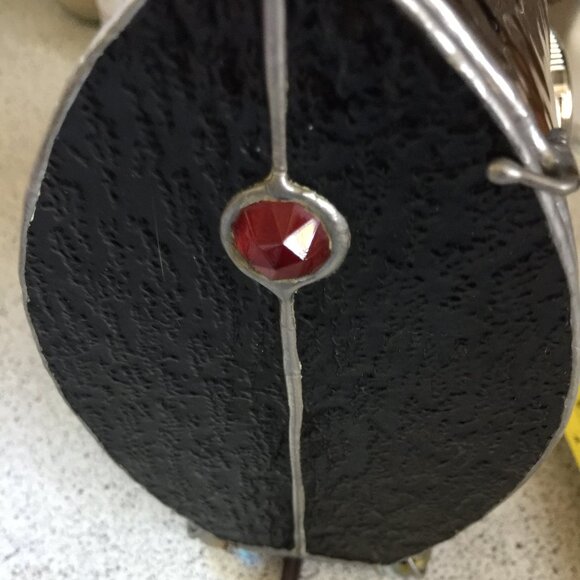 Stained glass lamp - Picture 1 of 8